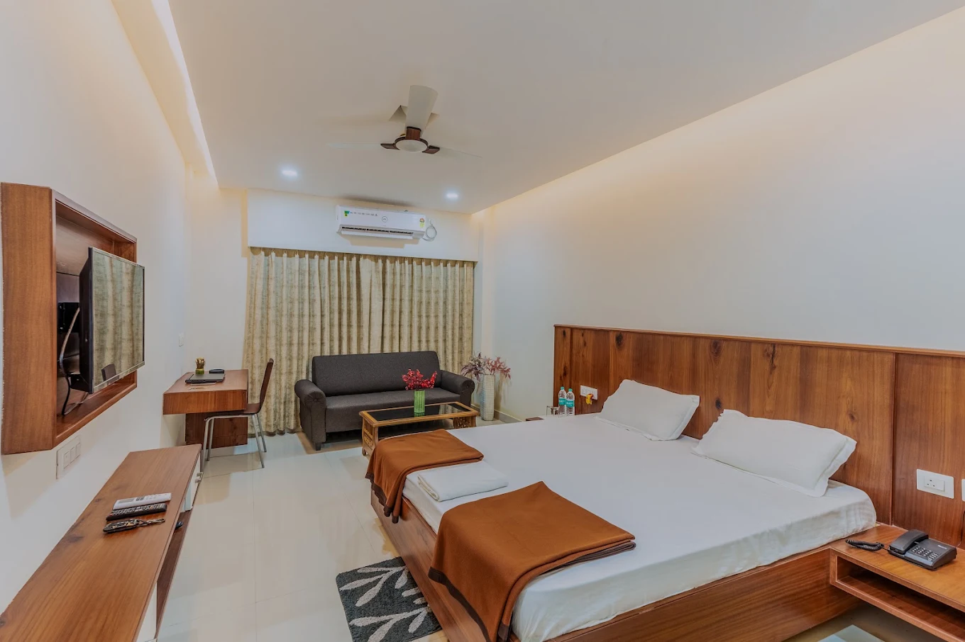 Room view at Binayak Palace Premium hotel near Bhitarkanika National Park